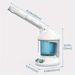 Fulog Nano Ionic Steamer - 360° Rotatable Arm, Steel Skin Kits, Portable, Deep Cleaning, Facial Spa, Personal Care For_viptrois.com