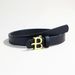 Women's Belts Smooth Buckle Belt Female Fashionable Simple Letters All Match High Grade Belt_viptrois.com