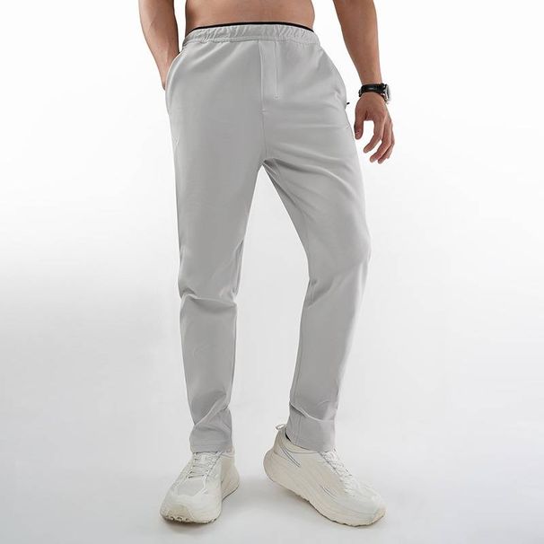 Men's Slim-Fit Jogger Pants – Casual Athletic Trousers With Ribbed Cuffs (Gray/Blue, M-5XL)_viptrois.com