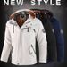 Men's Waterproof Hooded Jacket Windproof Casual Coat Lightweight Outdoor Zipper Jacket For Spring & Autumn_viptrois.com
