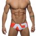 Men's Swimwear Fashionable Men's Trunks For Swimming, Sexy Swimming Suits From Europe And America, Ultra-fine Nylon Printed Short Pants_viptrois.com