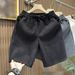 Men's Clothing Men's Casual Shorts Wheat Pattern Summer Style Trendy Brand Five Point Loose Straight Leg Plus Size Athletic Mid Length_viptrois.com
