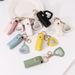 Bag Charms Small Mirror Lipstick Bag Keychain Fashion Small Fragrance Style Pendant Creative Coin Purse Keychain Gift Pendant_viptrois.com