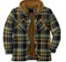 Pulse Hot-Selling Men's Clothing Autumn Winter Thickened Cotton Plaid Long Sleeve Loose Hooded Jacket In Stock_viptrois.com