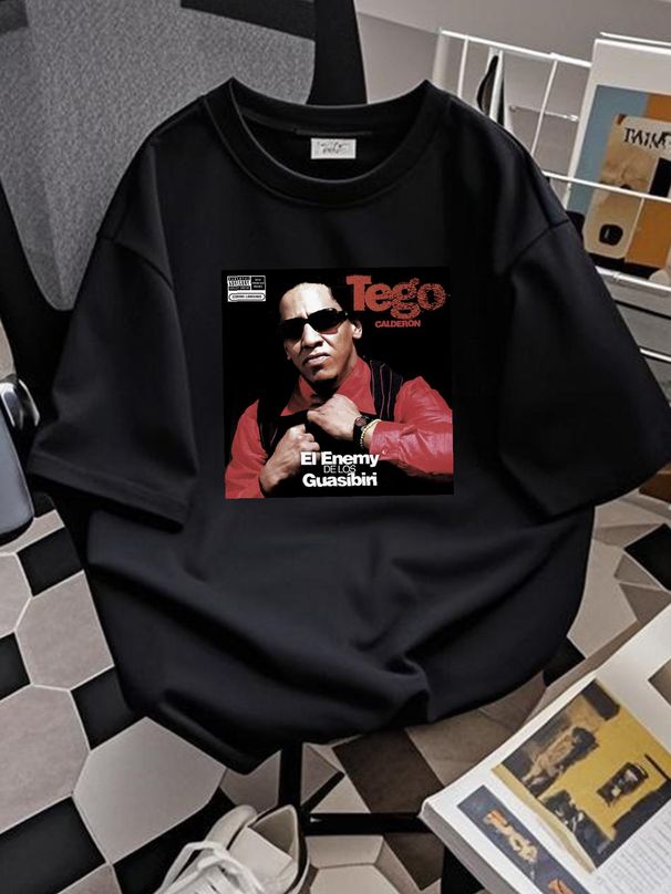 Tego Calderon El Enemy De Los Guasibiri T-Shirt XS-2XL Calderon Stretched Versatile Fashion Casual Stylish Top For Everyday Wear Unisex Summer_viptrois.com