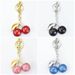 Bag Charm Factory Direct Sales Hot Selling Multi Color Cherry Lock Ring Fashion Personality Bag Fruit Pendant Accessories Jewelry Wholesale_viptrois.com
