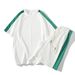 Summer Sports Set Couple Matching Men's And Women's Short Sleeve Two-Piece Set Breathable Trendy Clothing With Printable Logo_viptrois.com