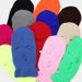 Three hole knitted Barak face mask funny Rafa hat men's and women's winter thermal cycling sports headgear_viptrois.com