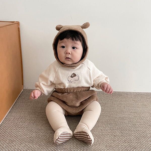 Baby clothing Baby double fleece hoodie thick warm jumper for baby boys and girls_viptrois.com
