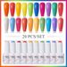 Clou Beaute 20pcs Nude Pumpkin Color Gel Polish Set Glitter Varnish Semi Permanent LED UV Soak Off 15ML DIY Nail Art Manicure_viptrois.com