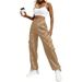 AMen's Clothing Commerce American Retro Casual Pants For Women, New Spring/autumn 2025 Style, Loose Fitting Cargo Pants._viptrois.com