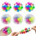 6cm Colorful Grape Ball Tpr Stress Relief Trick Venting Pinch Fun Creative Squeeze Venting Rainbow Ball_viptrois.com