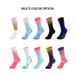 High-Cut Basketball Socks With Anti-Slip Cushioning & Breathable Gradient Design - Moisture-Wicking Performance Socks For Men & Women_viptrois.com