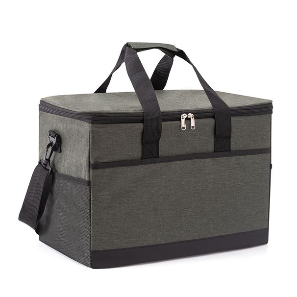 Functional Bags New 35L Bag Outdoor Picnic Camping Bag Waterproof Oxford Cloth Car Takeaway Lunch Bag Ice Pack_viptrois.com