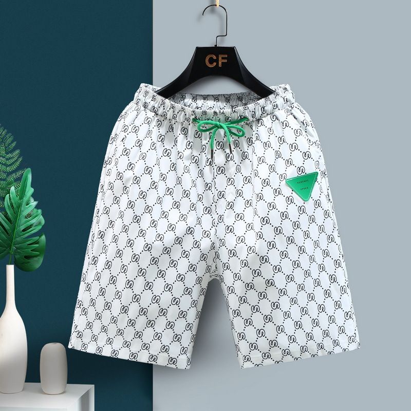 Men's Clothing Large Size Couples Shorts Summer Beach Pants Casual Running Sports Shorts Men's 5 Points Straight Leg Pants Trendy Men_viptrois.com