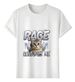 Tshirt 2026 Muscle Freaks Rage Funny Style Cat T-shirt_viptrois.com
