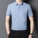 Men's Clothing Men's Premium Silk Blend Shirt – Lightweight & Breathable Short Sleeve (8 Elegant Colors, Wrinkle-Resistant & Moisture-Wicking)_viptrois.com