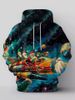 Pure Hot Sale 2025 Christmas Series 3D Digital Print Men's Street Casual Versatile Loose Long Sleeve Hooded Sweatshirt_viptrois.com