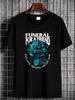 Funeral For A Friend Post-Hardcore Band Escape Artists Never Die T-Shirt S-2XL Casual Top For Everyday Wear Slightly Versatile Breathable Homme_viptrois.com