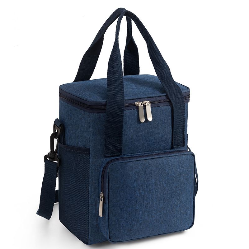 Functional Bags Lunch Box, Handbag, Square Bag, Aluminum Foil Thickened Lunch Bag, Large Capacity Picnic Bag For Office Workers And Students With Rice_viptrois.com