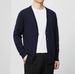 Pure 2024 Spring And Auumn New Solid Color Japanese Syle Simple Thin Cardigan Loose Casual Sweaer Knied Jacke Men's_viptrois.com