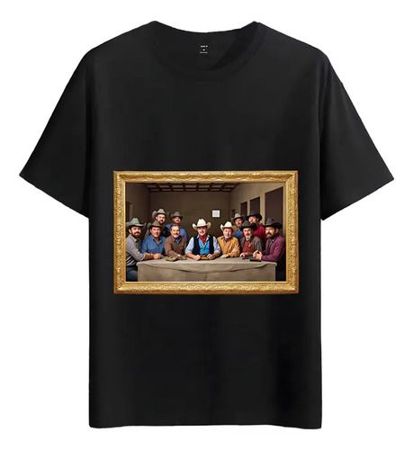 2026 Tshirt Muscle Freaks Cowboy The Last Supper Style_viptrois.com