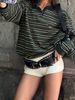 Girl Millennial Subculture Retro Punk Bohemian Rivet Stitching Alloy Belt Waist Seal_viptrois.com