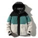 New Short Down Jacket For Men, Thick Hooded Warm Coat For Young Men In Winter, Student Jacket For Winter Wear_viptrois.com