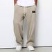 Men's Spring And Autumn Loose, Drape Straight-leg Sweatpants And Wide-leg Sporty Casual Pants_viptrois.com