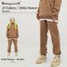 Autumn/Winter High Street Solid Color Sweatpants Loose Casual Trendy Fleece Lined Thickened Sports Jogger Pants_viptrois.com