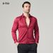 Men's Clothing Men's Wrinkle-Resistant Long Sleeve Shirt For Business & Casual Wear – Breathable, Lightweight & Comfortable Summer Office Shirt_viptrois.com