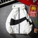 Breathable Hooded Skin Suit Men's Casual Lightweight Summer Fishing Sun Protection Jacket Color Block Outdoor Wear_viptrois.com