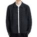 Men's Plus Size Knit Cardigan - Breathable Polo Collar Open Front Sweater, Casual Loose Fit Long Sleeve Pullover For Summer (Black, Green, Brown)_viptrois.com