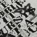 Dark Style High Street Ink Splash Graffiti Letter Hooded Sweatshirt With Fur Collar For Men, Autumn Winter Coat, Niche_viptrois.com