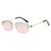 Men's Sunglasses New Fashion Internet Celebrity Sunglasses Women's Frameless Cut Edge Square Sunglasses Shooting Sunglasses_viptrois.com