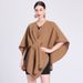 Fashion Cape Cape With Cape Outside Large Size Knitted Cardigan Loose Coat Women_viptrois.com