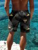 Unbeatable Quality Trdy Brand Fitness, Running, Sports, Basketball Shorts, Creative Fragmts, Geometric Prints, Five Quarter Pants For_viptrois.com
