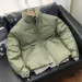 men's Clothing men's Slim-fit Stand Collar Puffer Jacket - Lightweight Quilted Coat (modern Olive Green)_viptrois.com