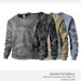 Men's Heavyweight Suede Fleece Hoodie – Camo Print & Relaxed Fit (M-XXXXL)_viptrois.com
