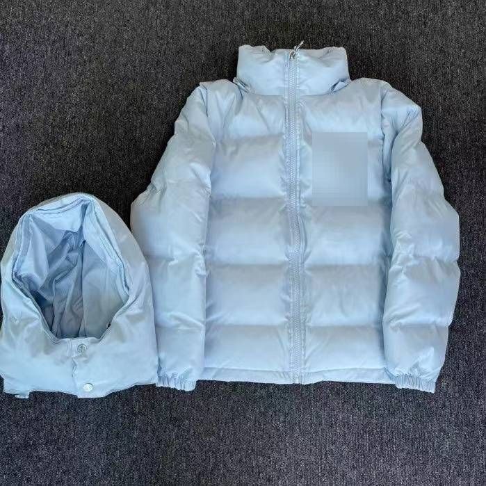 Men's Trendy Cotton Jacket, European And American Minimalist Style, Winter Thick And Detachable Hat, Sports Versatile Jacket_viptrois.com