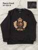 New Autumn And Winter Fashionable High-quality Casual Thin And Velvet Printed Round Neck Men's And Women's Tops_viptrois.com