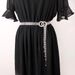 Water Full Diamond Women's Belt Set with Crystal Waist Chain_viptrois.com