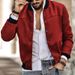 Vintage Suede Stand Collar Button-Up Jacket For Men - Casual Retro Style Coat (Multiple Colors & Sizes)_viptrois.com
