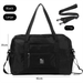 Large Capacity Clothing Luggage Can Be Used As Trolley Short Trip Travel Storage Bag Crossbody Shoulder Handbag_viptrois.com