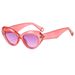 Men's Sunglasses New Personalized Retro Cat Eye Sunglasses Outdoor Sun Protection Sunglasses High End Anti Ultraviolet Fashion Glasses_viptrois.com