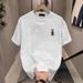 Men's Clothing Cotton Short Sleeved Round Neck Trendy T Shirt Men 2025 Summer Printed Trendy Brand Trend_viptrois.com