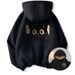 Sweater Men's And Women's New Trendy Winter Velvet Thickened Hooded Loose Casual Jacket_viptrois.com