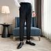 Factory Direct Sales Italian Naples Trousers Men's Casual Trousers Tony Teacher High End High Waist Suit_viptrois.com