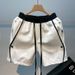 Men's Sports Shorts Summer Basketball Fitness Running Loose Casual Mid Waist Length_viptrois.com