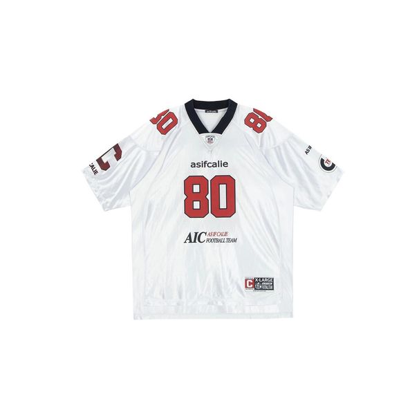 Summer American-style Printed Loose Short-sleeve Jersey Men And Women, Street Sports Casual T-shirt For Couples_viptrois.com